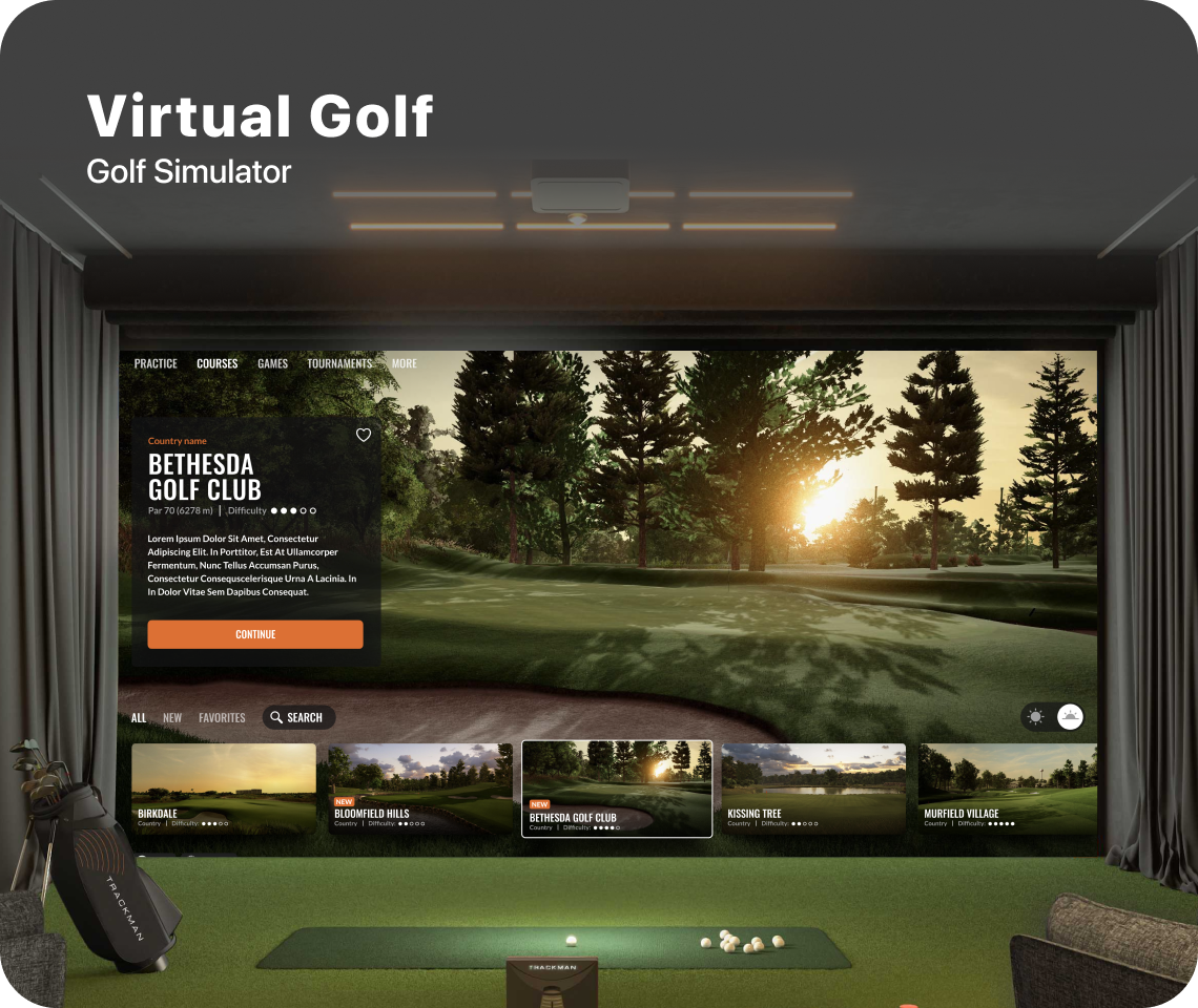 Virtual Golf Simulator